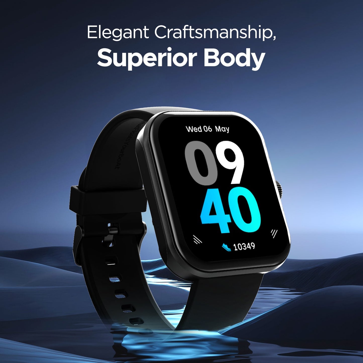 boAt Ultima Connect Max | Biggest 2" (5.08 cm) HD Display Smartwatch, BT Calling, Vibrations and DND Mode, 100+ Sports Mode