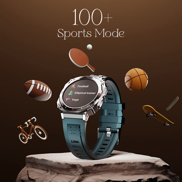 boAt Enigma X500 | Smartwatch with 1.43" (3.63 cm) AMOLED Round Display, BT Calling, 100+ Watch Faces, 100+ Sports Modes