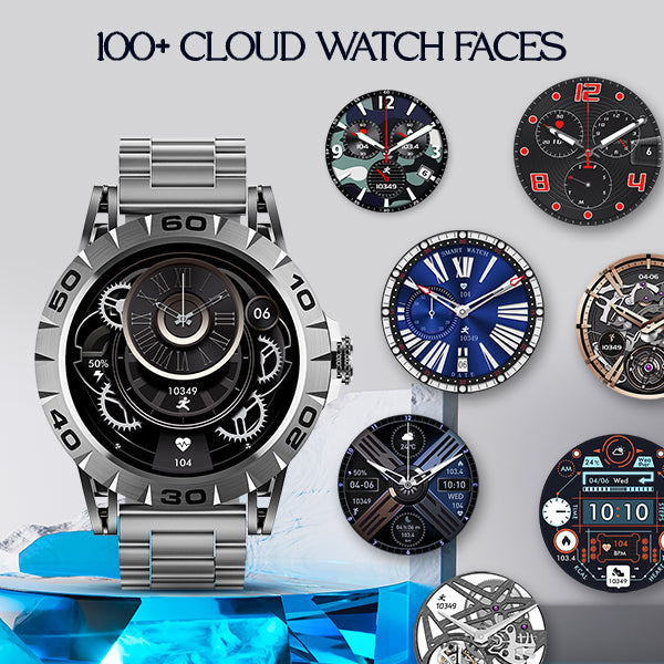 boAt Enigma Z30 | Smartwatch with 1.39" TFT Display, BT Calling, 100+ Watch Faces, Luxurious Metal Body