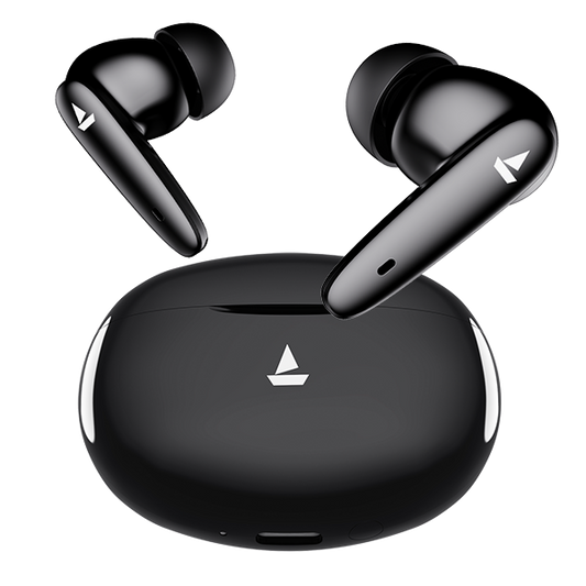 boAt Airdopes 161 Pro Buds | Wireless Earbuds with 50 Hours Playback, Dual Pairing, Dual Mics with ENx™ Technology