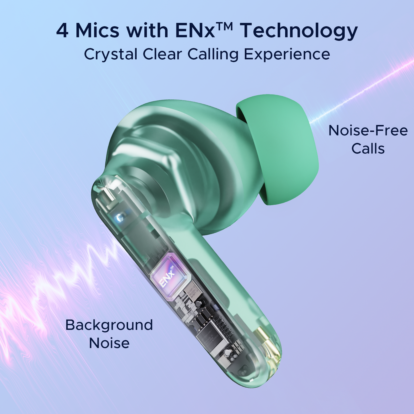 boAt Airdopes 191 ANC | Wireless Earbuds with ANC up to 32dB,Quad Mics ENx™ Tech, Bluetooth v5.3