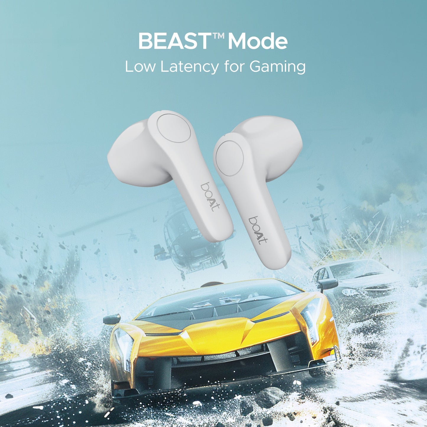 boAt Airdopes Atom 81 Pro | Wireless Earbuds with 100 Hours Playback, Quad Mics with ENx™, In-ear Detection, IPX5 Resistance