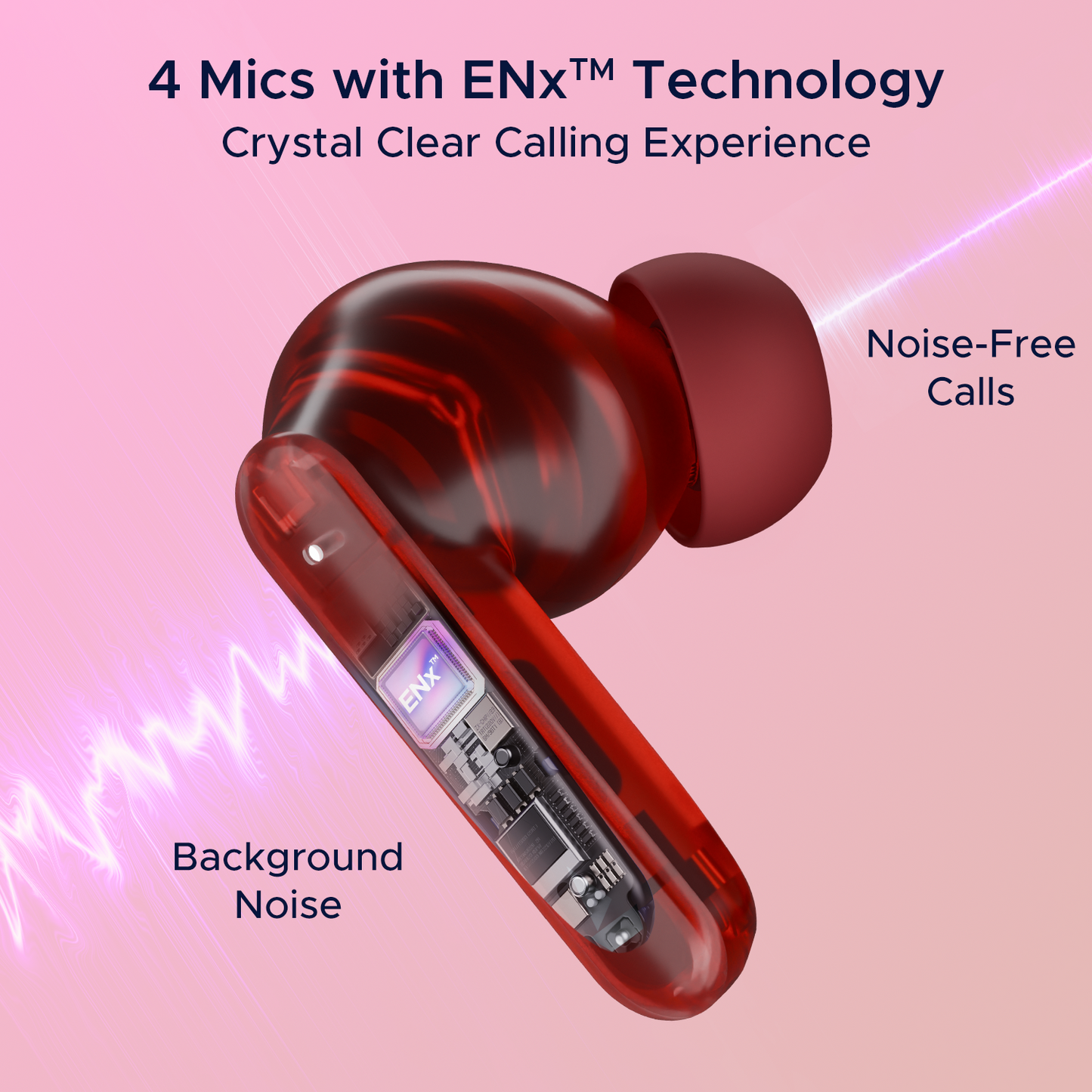 boAt Airdopes 191 ANC | Wireless Earbuds with ANC up to 32dB,Quad Mics ENx™ Tech, Bluetooth v5.3