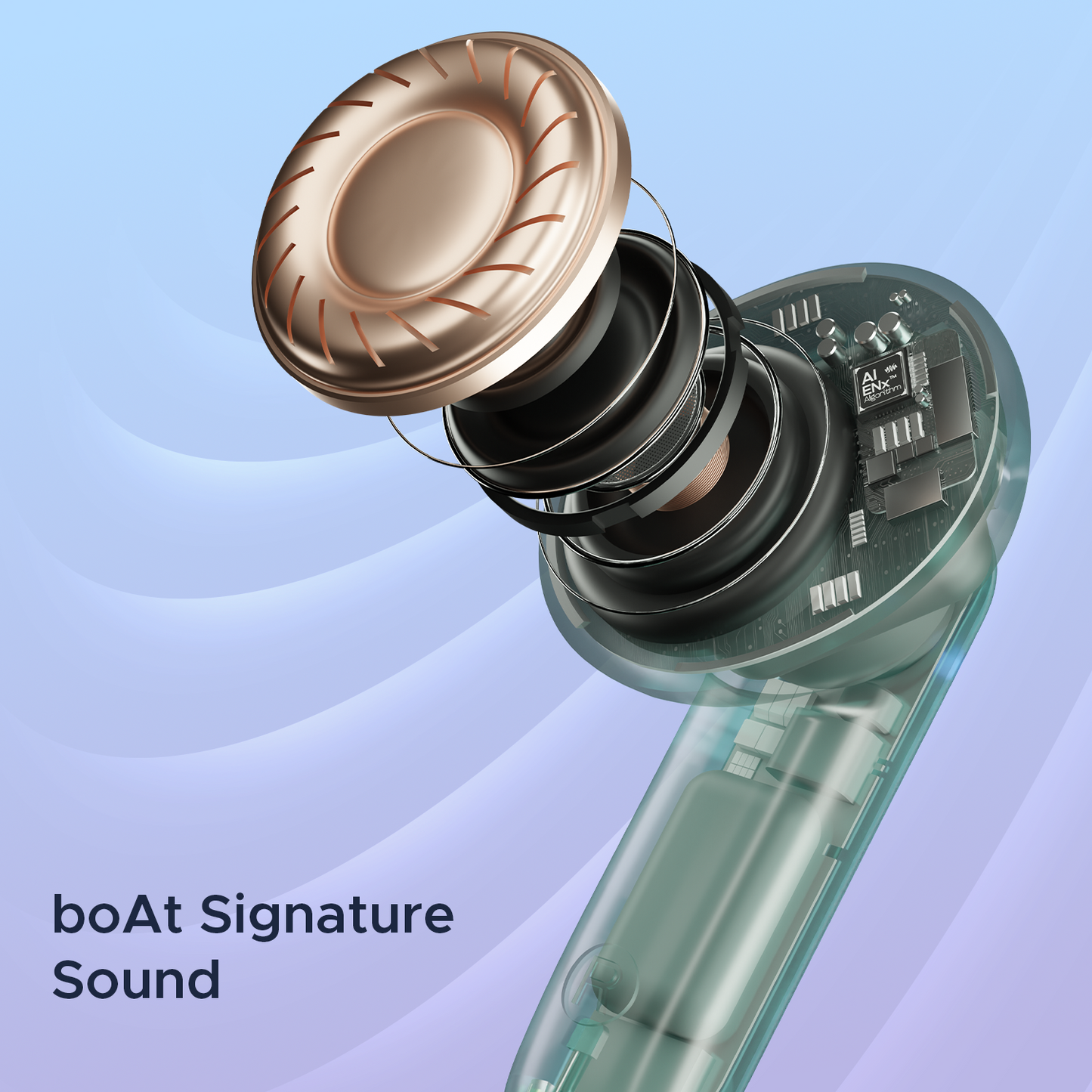 boAt Airdopes 191 ANC | Wireless Earbuds with ANC up to 32dB,Quad Mics ENx™ Tech, Bluetooth v5.3