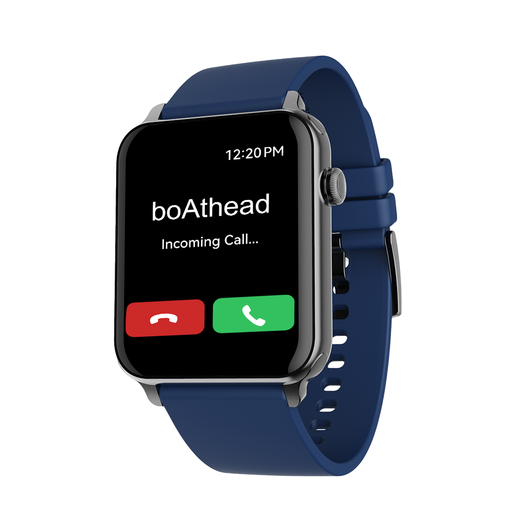 boAt Wave Voice | Most Featured Calling Smart Watch with 10 days of battery life, 1.68" (4.29cm) HD Curved Display, SpO2 & Heart Rate Monitoring