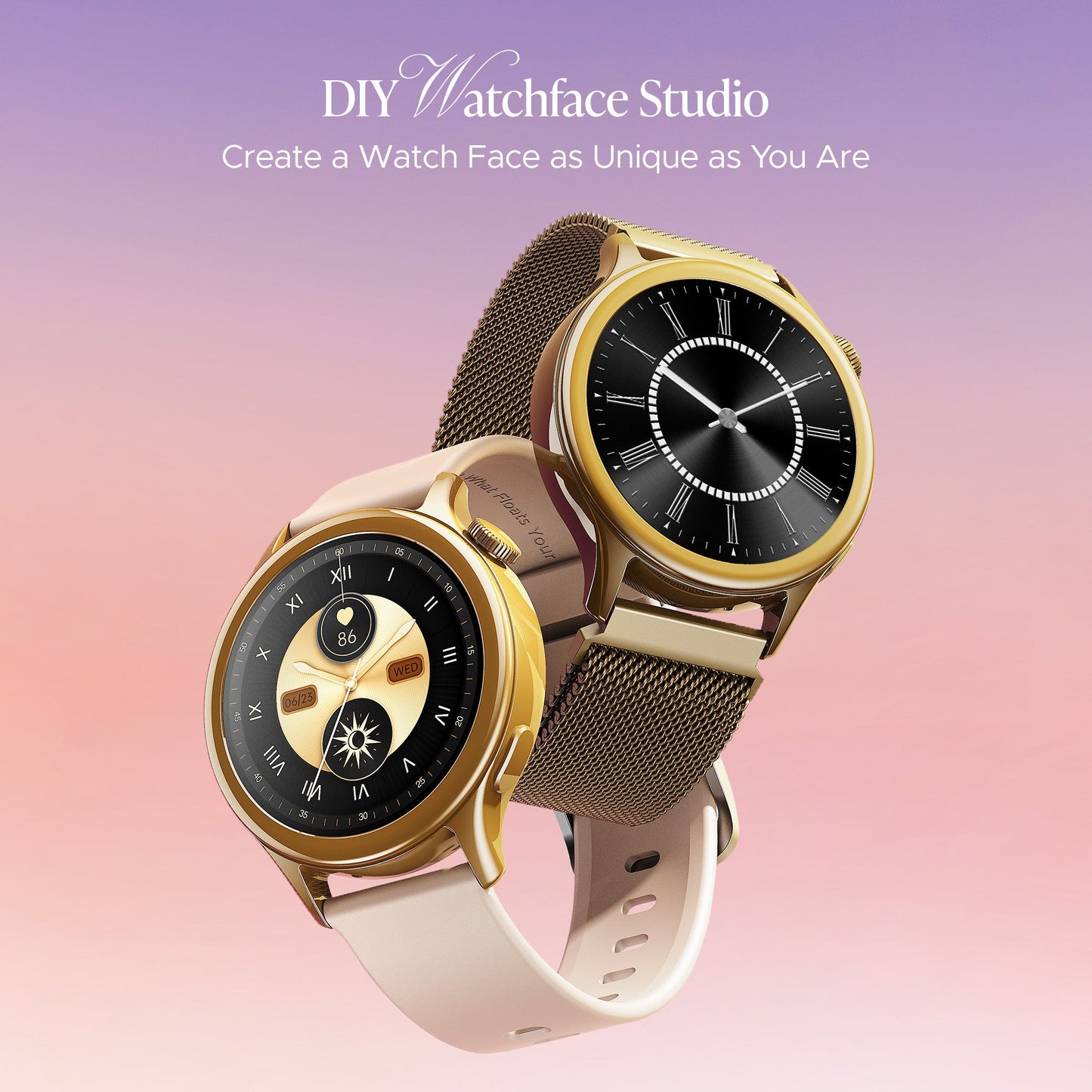 boAt Enigma Daze | Smartwatch with 1.3" Luminous Display, Functional Crown, SOS with Location Tracking, Watch Face Studio