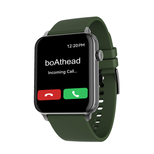 boAt Wave Voice | Most Featured Calling Smart Watch with 10 days of battery life, 1.68" (4.29cm) HD Curved Display, SpO2 & Heart Rate Monitoring