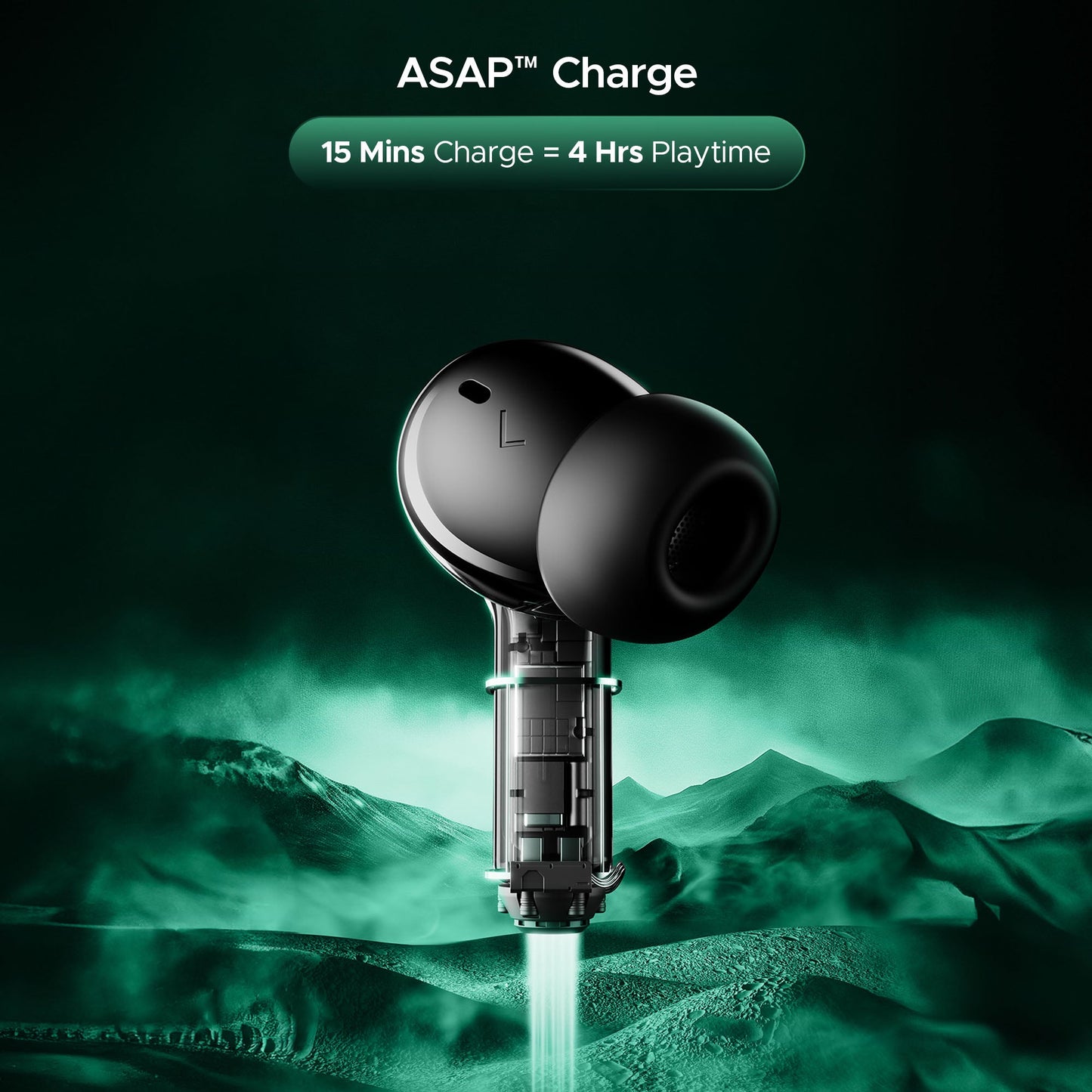 boAt Nirvana Space | TWS Earbuds with boAt 360º Spatial Audio, 32dB Active Noise Cancellation