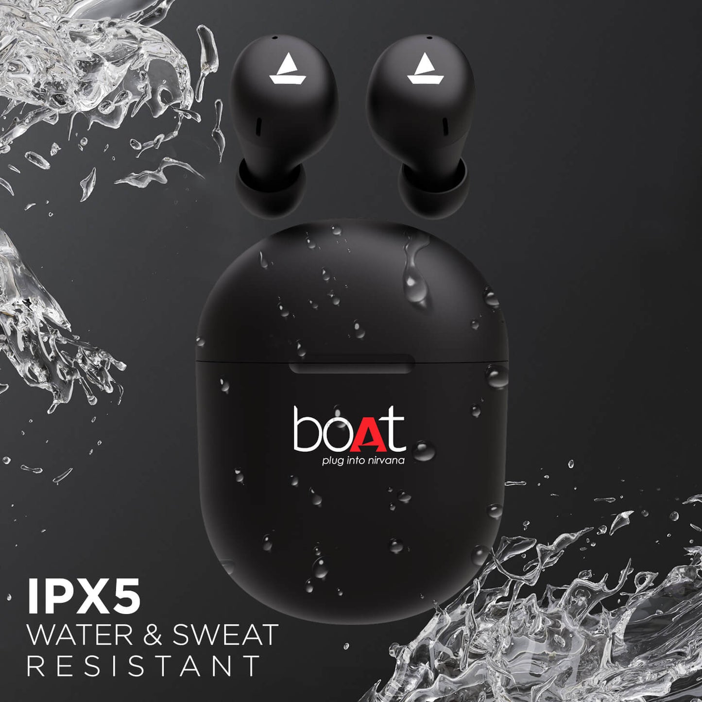 boAt Airdopes 381 MKI | Bluetooth Wireless Earbuds with 7mm Driver, Upto 20 Hours Playback, IPX5 Technology