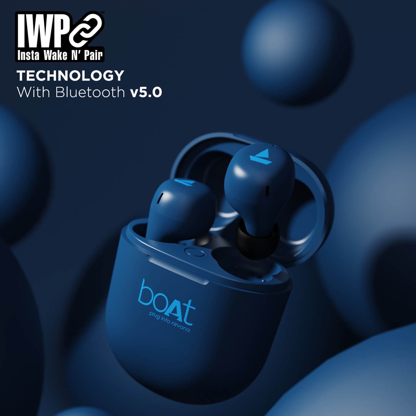 boAt Airdopes 381 MKI | Bluetooth Wireless Earbuds with 7mm Driver, Upto 20 Hours Playback, IPX5 Technology