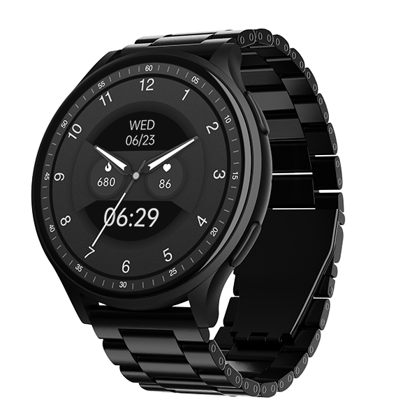 boAt Lunar Prime | Premium Round AMOLED 1.45" (3.68 cm) Display Smartwatch with Bluetooth Calling, Watch Face Studio, 700+ Active Modes