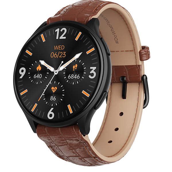 boAt Lunar Prime | Premium Round AMOLED 1.45" (3.68 cm) Display Smartwatch with Bluetooth Calling, Watch Face Studio, 700+ Active Modes