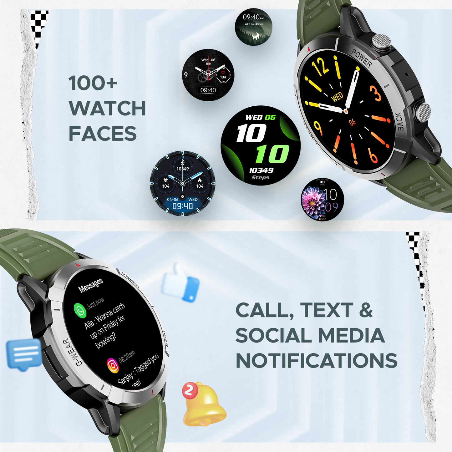 boAt Lunar Fit | BT Calling Smartwatch with 1.43" (3.63cm) AMOLED Display, HR, SpO2, & Stress Monitoring, Multiple Sports Mode