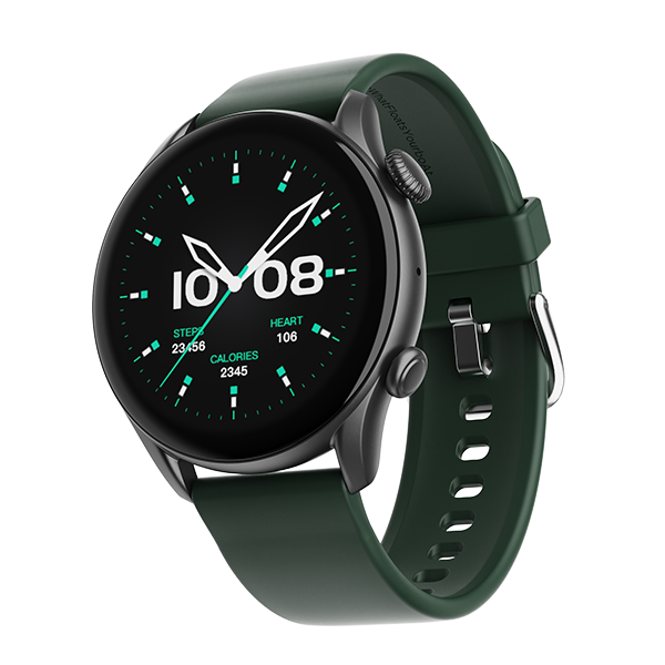 boAt Lunar Space | Smartwatch with 1.3" (3.3 cm) Round HD Display, BT Calling, 100+ Fitness Modes, Heart Rate, SpO2 Monitoring