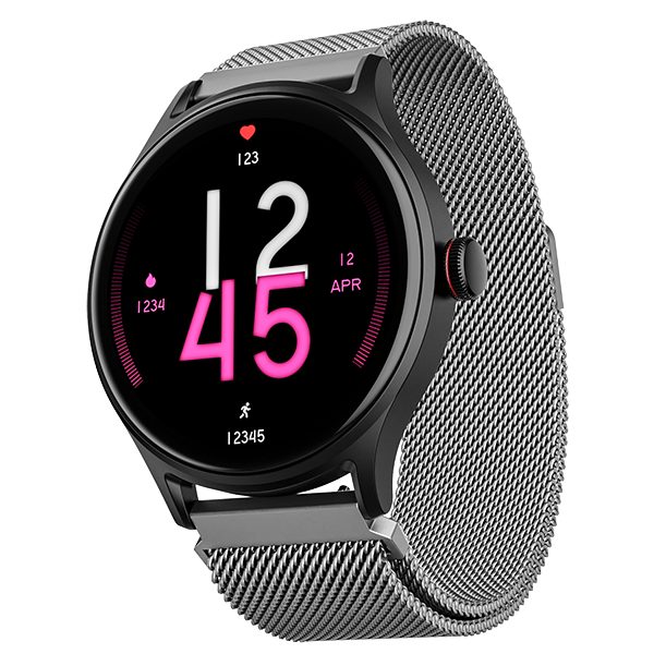 boAt Lunar Vista | Smartwatch with 1.52" (3.86cm) Vivid Round Display, BT Calling,  100+ Sports Modes, AI Voice Assistant