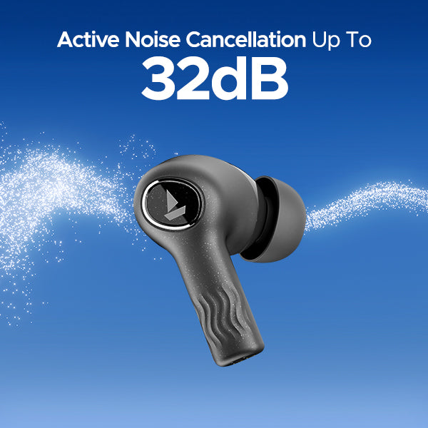 boAt Nirvana Ion ANC | Wireless Earbuds with Active Noise Cancellation, ENx™ Technology, 120 Hours Playback, BEAST™ Mode