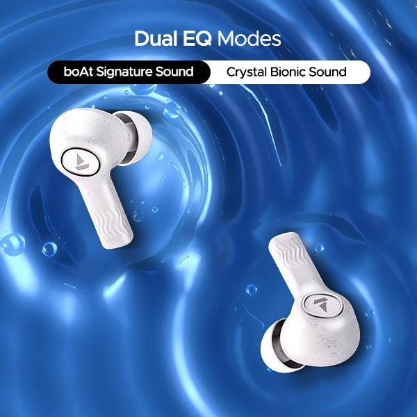 boAt Nirvana Iris | Wireless Earbuds with 32dB ANC, 120 Hours Playback, Multipoint Connectivity, BEAST™ Mode