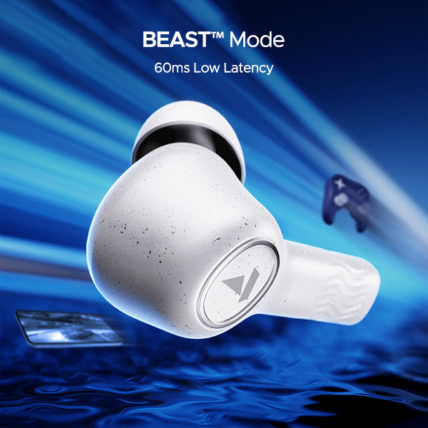 boAt Nirvana Iris | Wireless Earbuds with 32dB ANC, 120 Hours Playback, Multipoint Connectivity, BEAST™ Mode