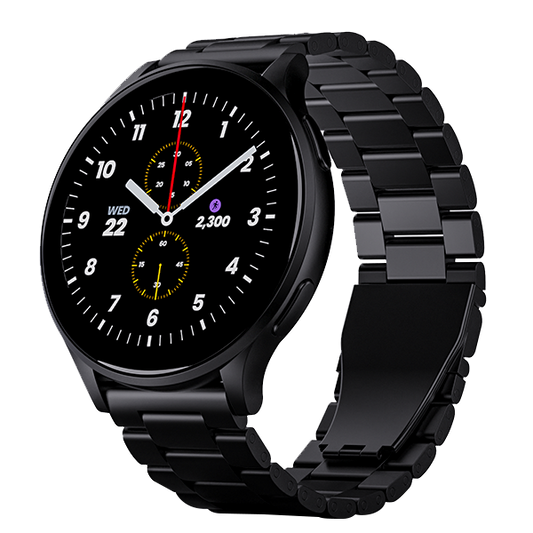 boAt Primia Curv | Smartwatch with 1.45" (3.68cm) Amoled Display, BT Calling,  700+ Active Modes, Watch Face Studio