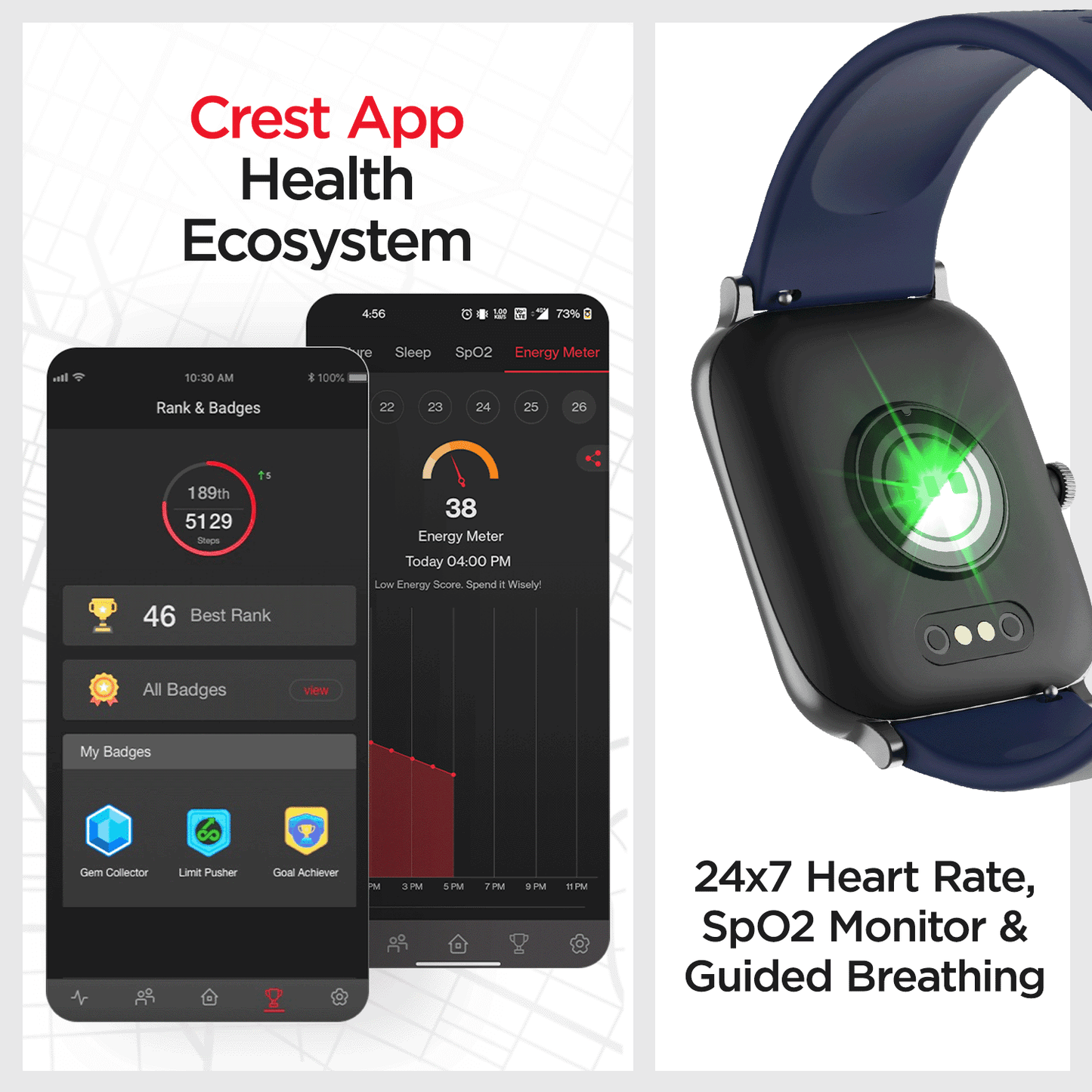 boAt Storm Pro Call | Bluetooth Calling Smartwatch with 1.78" (4.52cm) AMOLED 60Hz screen, IP68 dust & water resistance