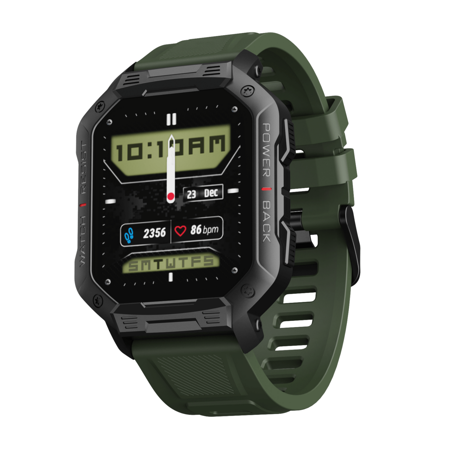 boAt Armour | Military Grade Smartwatch with 1.83" (4.64 cm) HD Display, Bluetooth Calling, Tough & Rugged Display, 100+ Watch Faces