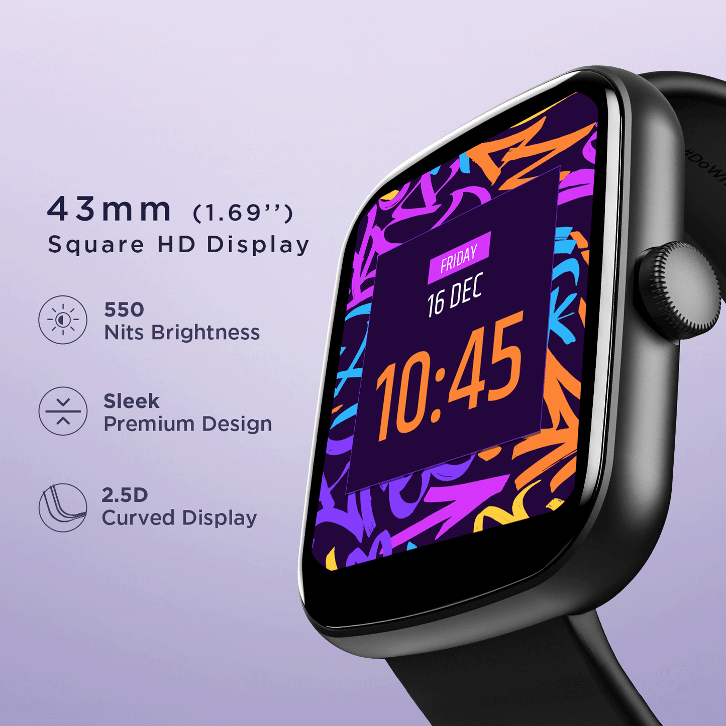 boAt Wave Beat Call | Bluetooth Calling Smart Watch with 1.69" (4.29 cm) HD Display, 600+ Cloud Watch faces, Live cricket scores