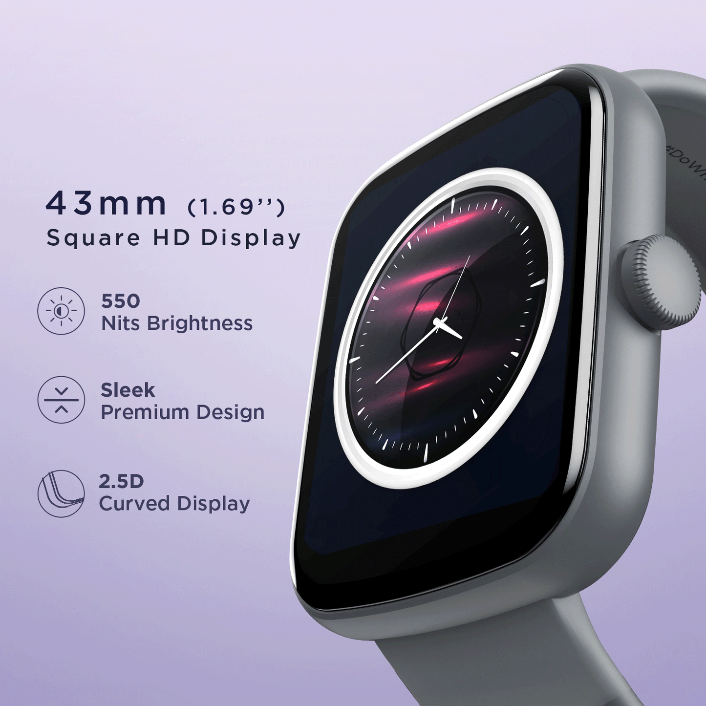 boAt Wave Beat Call | Bluetooth Calling Smart Watch with 1.69" (4.29 cm) HD Display, 600+ Cloud Watch faces, Live cricket scores