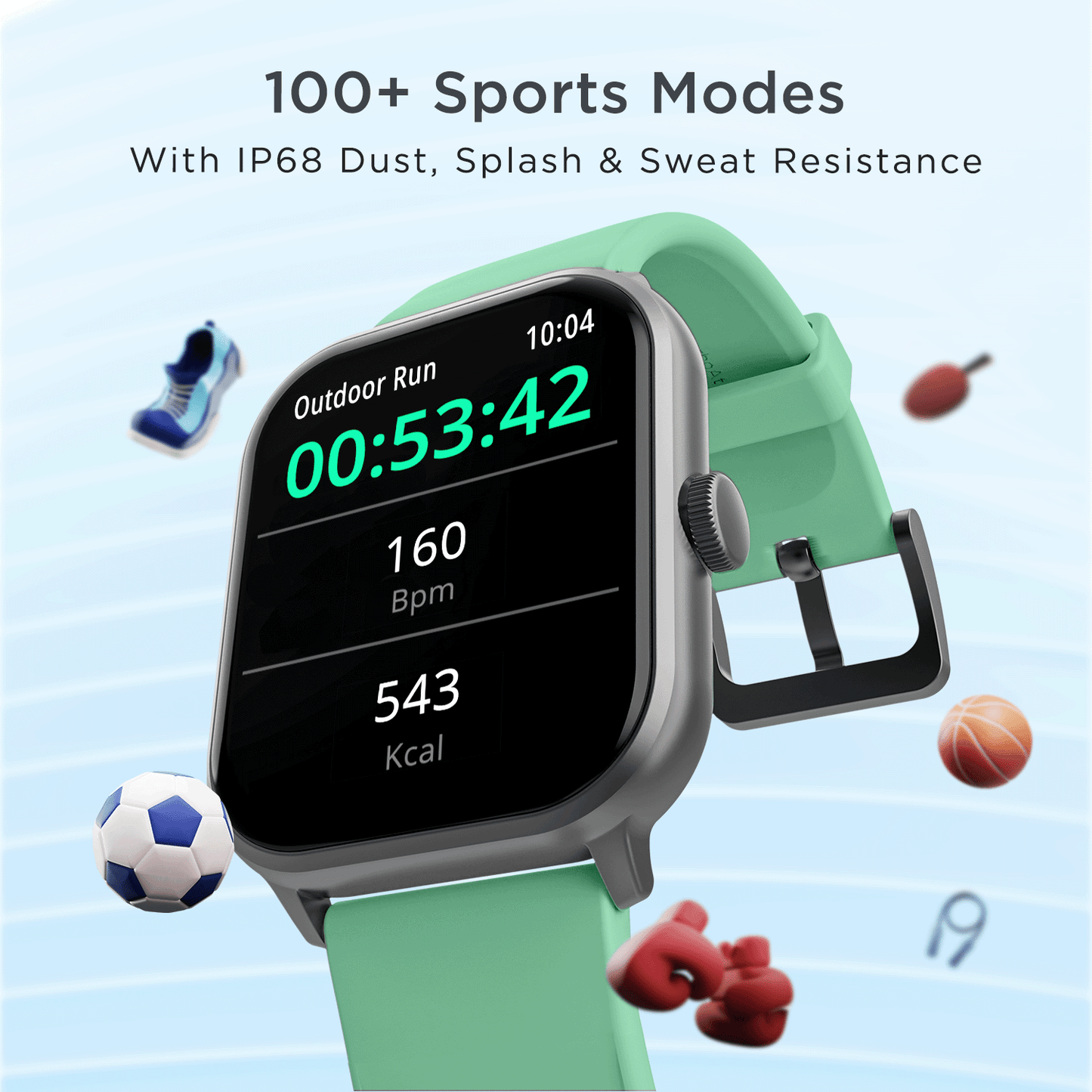 boAt Wave Edge | 1.85"(4.69cm) HD Edge to Edge Display Smartwatch, Bluetooth Calling, 100+ sports modes, IP68 Dust and Water Resistance