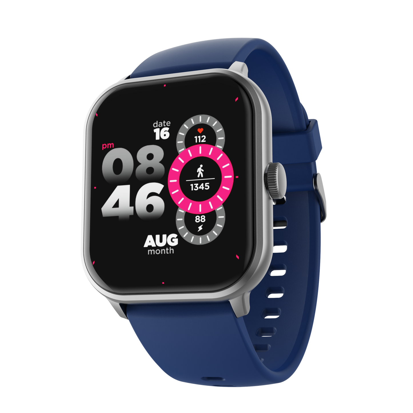 boAt Wave Edge | 1.85"(4.69cm) HD Edge to Edge Display Smartwatch, Bluetooth Calling, 100+ sports modes, IP68 Dust and Water Resistance