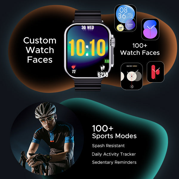 boAt Wave Genesis Pro | Smartwatch with 1.96" AMOLED Display, Premium Metal Body, Bluetooth Calling, SpO2 Monitoring