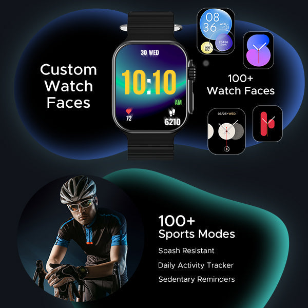 boAt Wave Glory Pro | Smartwatch with 1.96" AMOLED Display, Premium Metal Body, Bluetooth Calling, SpO2 monitoring