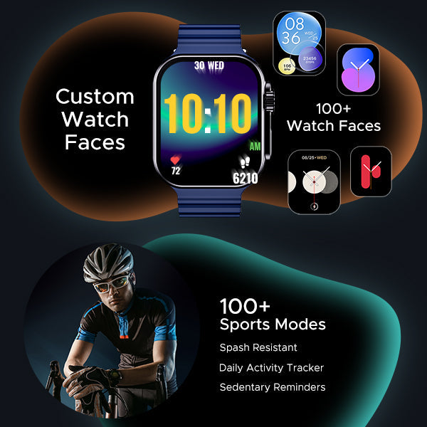 boAt Wave Genesis Pro | Smartwatch with 1.96" AMOLED Display, Premium Metal Body, Bluetooth Calling, SpO2 Monitoring