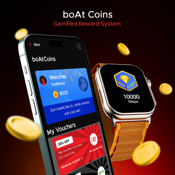 boAt Wave Genesis Pro | Smartwatch with 1.96" AMOLED Display, Premium Metal Body, Bluetooth Calling, SpO2 Monitoring