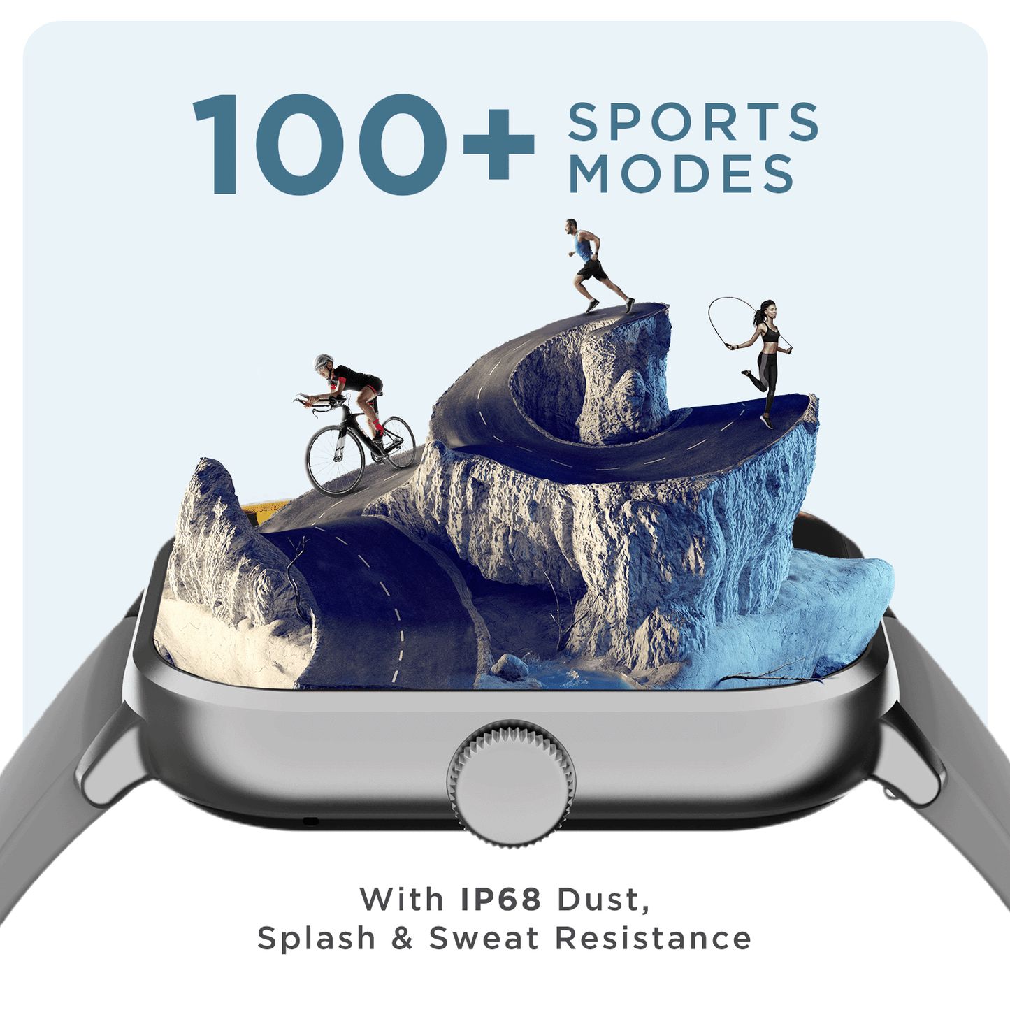 boAt Wave Infinity | Premium Smartwatch with Bluetooth Calling, 7 Days Battery Life, 100+ Watch Faces, 100+ Sports Mode