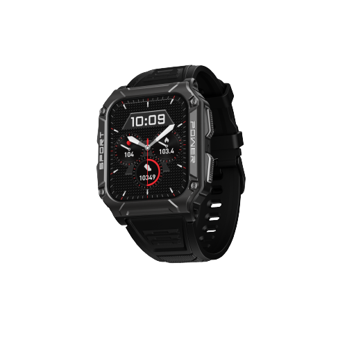 boAt Wave Armour 2 | Smartwatch with Bluetooth Calling, 1.96" (4.97cm) HD Display, 100+ Sports Mode, Up to 25 Days Battery