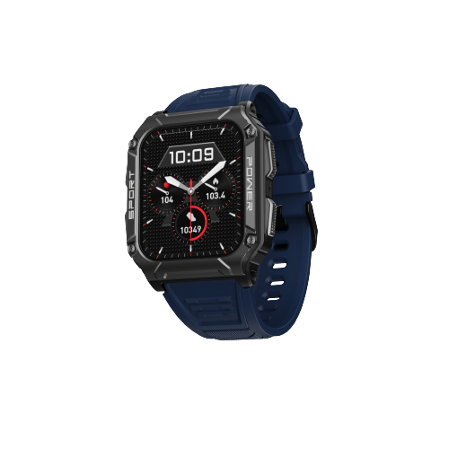 boAt Wave Armour 2 | Smartwatch with Bluetooth Calling, 1.96" (4.97cm) HD Display, 100+ Sports Mode, Up to 25 Days Battery