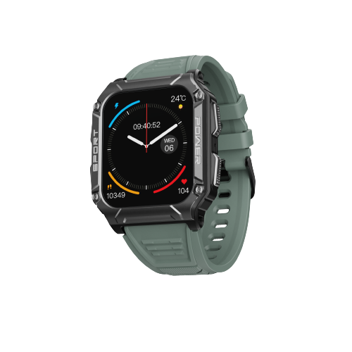 boAt Wave Force 2 | Smart Watch with 1.96" (4.97cm) HD Display, BT Calling, Built-in compass, SpO2 & Heart rate Monitoring