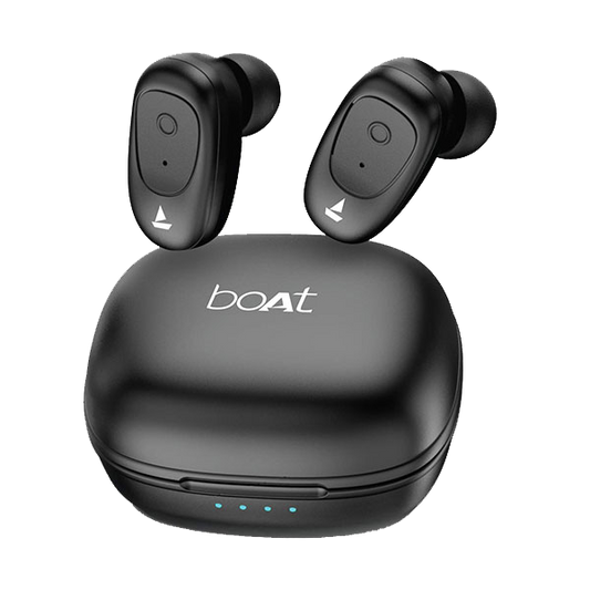 boAt Airdopes 201 | TWS Wireless Earbuds for Sports & Workout, 10mm Drivers, Voice Assistant with Google and Siri