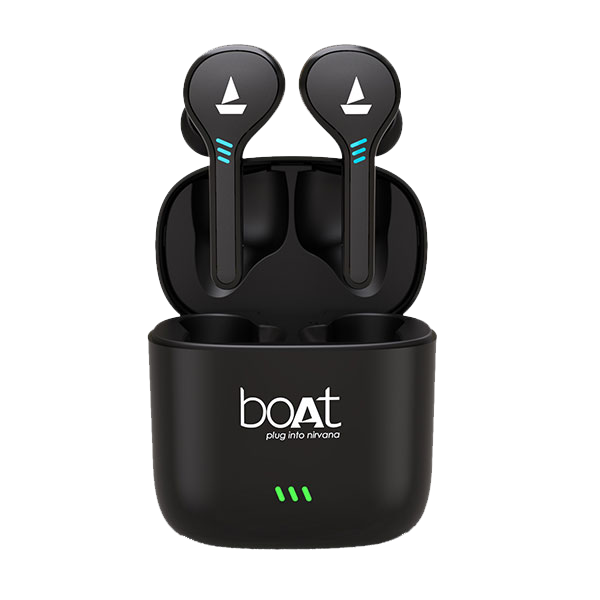 boAt Airdopes 431 | Wireless Earbuds 7mm Drivers, IPX4 Sweat & Water Resistance, Bluetooth 5.0, 500mAh Charging Case