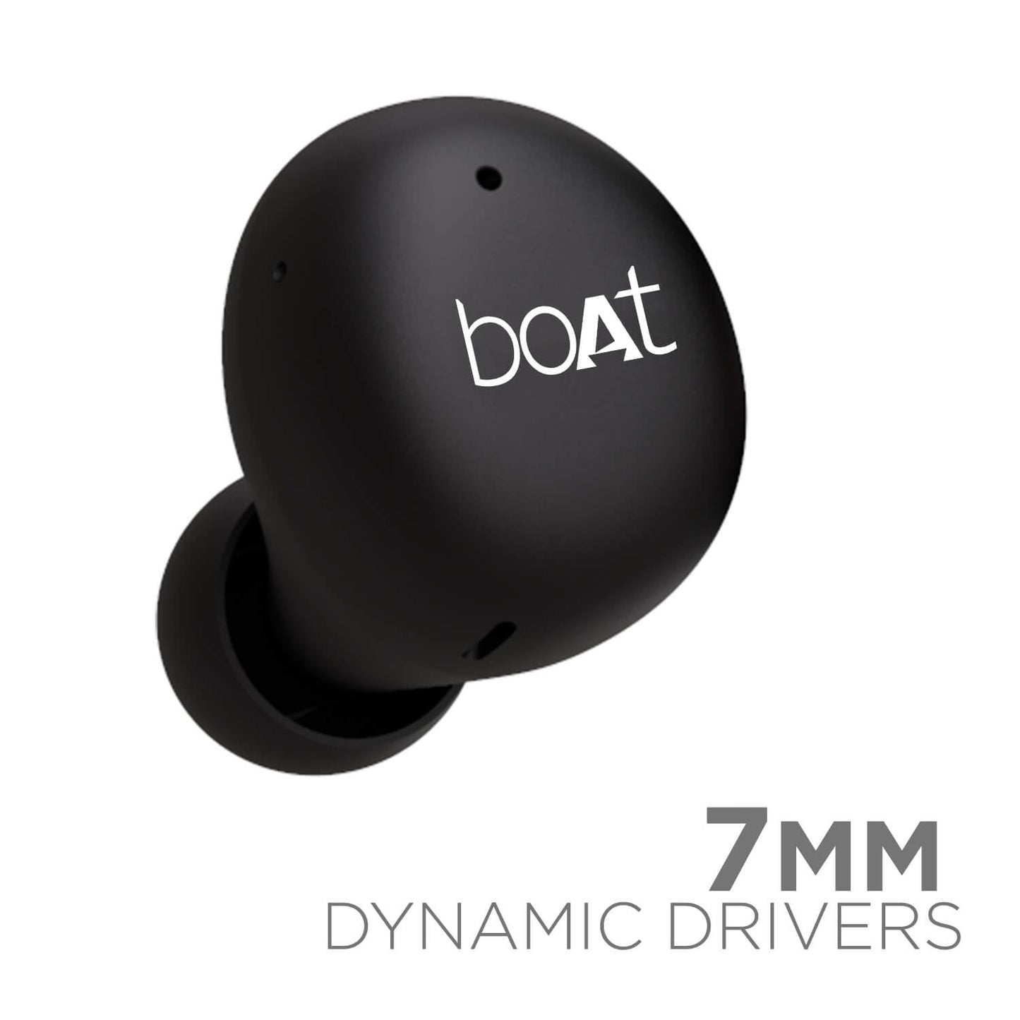 boAt Airdopes 383 | Wireless Earbuds with 7mm Rhythmic Dynamic Drivers, Up to 20 hours Playback, 500mAh Charging Case