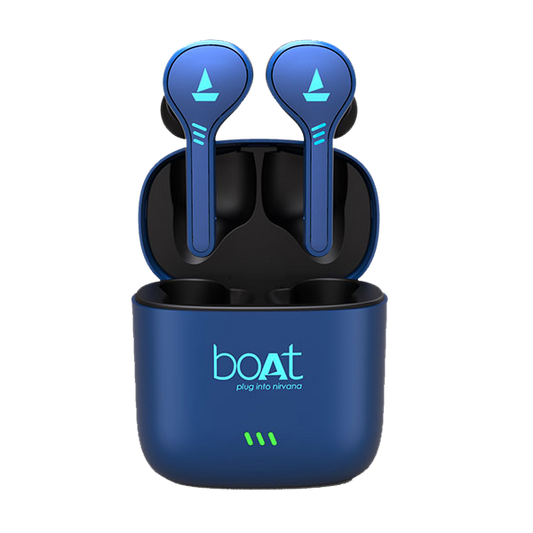 boAt Airdopes 431 | Wireless Earbuds 7mm Drivers, IPX4 Sweat & Water Resistance, Bluetooth 5.0, 500mAh Charging Case