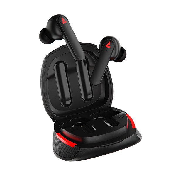 boAt Airdopes 641 | TWS Earbuds with BEAST™️ Mode for Gamers, 500mAh Charging Case, 6mm Dual Drivers, 30 Hours Playback