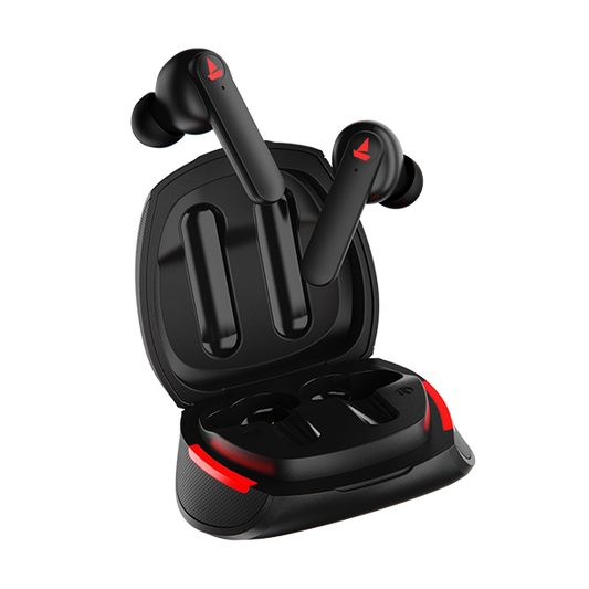 boAt Airdopes 641 | TWS Earbuds with BEAST™️ Mode for Gamers, 500mAh Charging Case, 6mm Dual Drivers, 30 Hours Playback