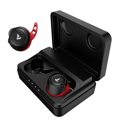 boAt Airdopes 491 | Wireless Earbuds with 6mm Drivers, 50 Hours Playback, Bluetooth v5.0, 1800mAh battery