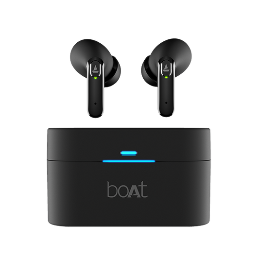 boAt Airdopes 701 ANC | Wireless Earbuds with 9mm drivers, BEAST™ Mode for Gamers, Noise Cancellation & 550 mAh Charging Case