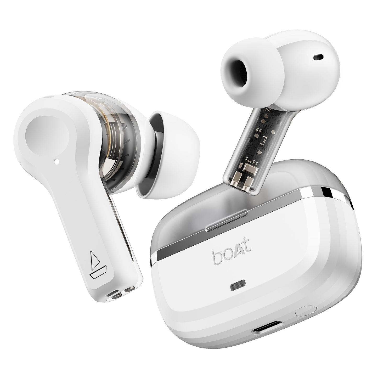 boAt Nirvana Space | TWS Earbuds with boAt 360º Spatial Audio, 32dB Active Noise Cancellation